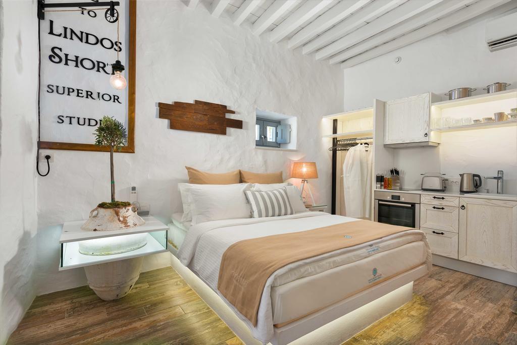 Lindos Shore Superior Studio (Adults Only) Esterno foto